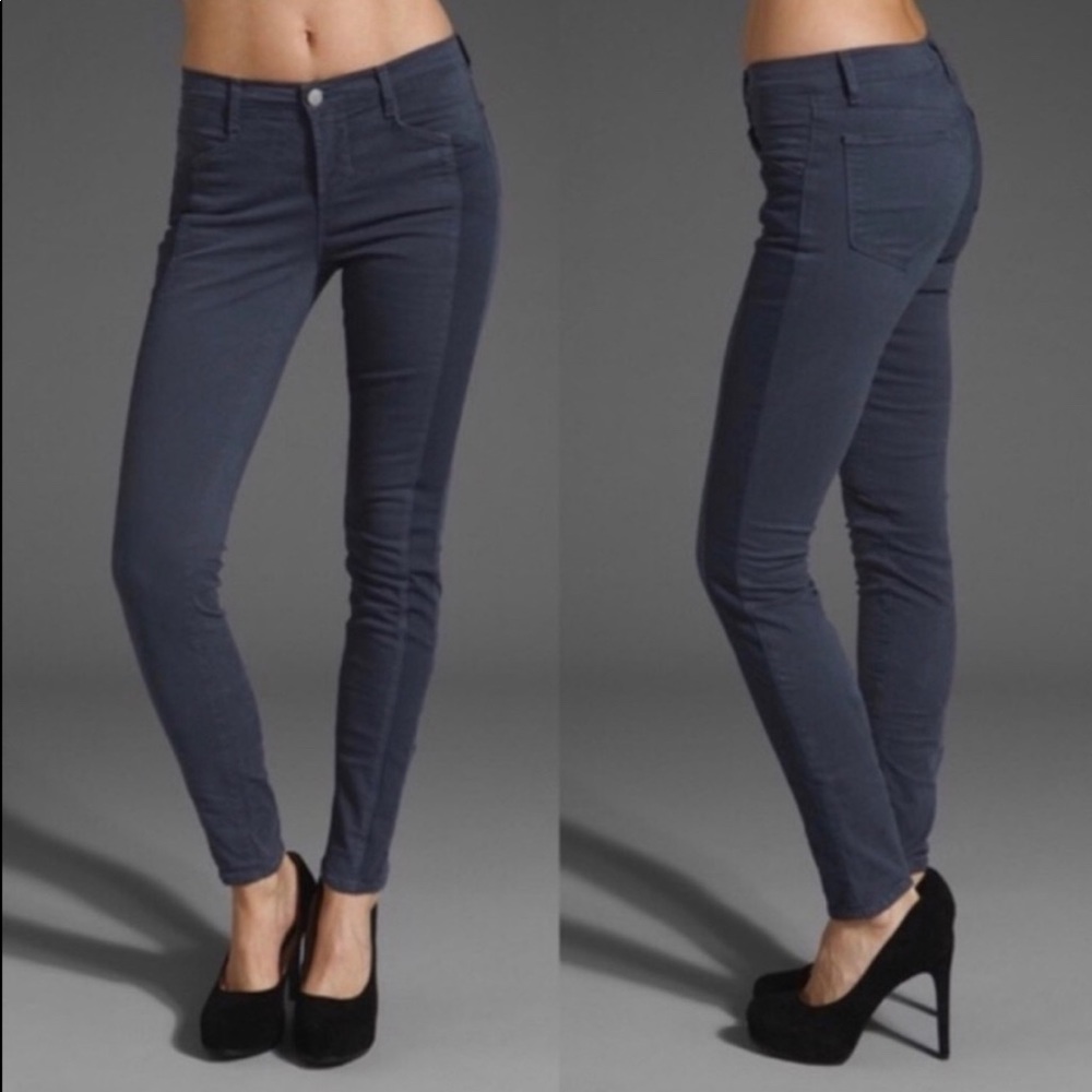 J Brand Denim - grey kinsey shark skin skinny